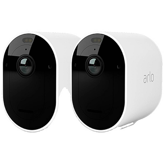 ARLO Pro 4 Spotlight VMC4250P-100EUS WiFi IP-Övervakningskameraset med 2 kameror 2688 x 1520 pixel