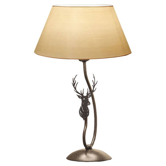Menzel TH3361 bordslampa med hjortmotiv