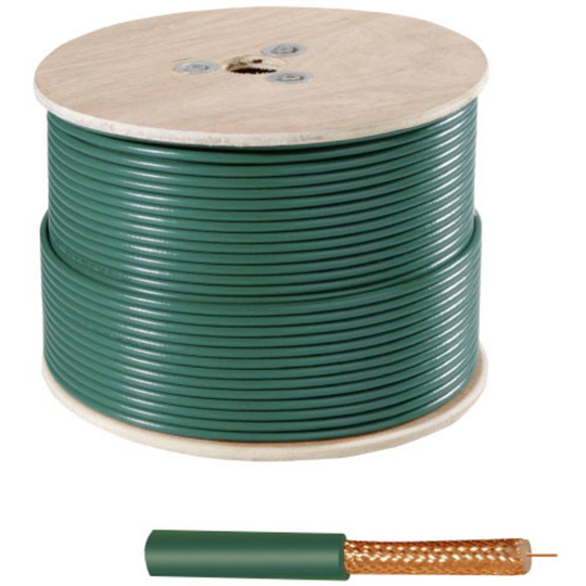 ABUS TV8600 Video Kabel 250.00 m Grön