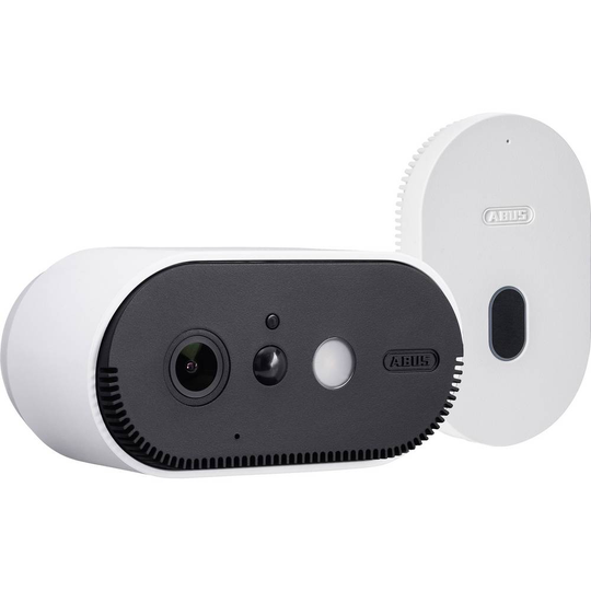 ABUS Akku Cam PPIC90000 WiFi IP-Övervakningskameraset 2 kanaler med 1 kamera 1920 x 1080 pixel