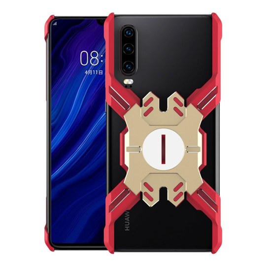 Heroes Huawei P30 X-Formad ram - Guld / Röd