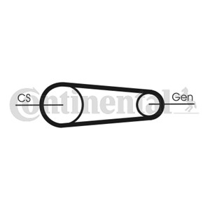 Kamremssats, AUDI,SEAT,SKODA,VW, 03L998037