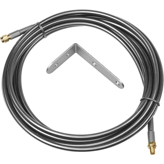 PENTATECH 27225 Antenn Förlängningskabel 4.00 m Svart