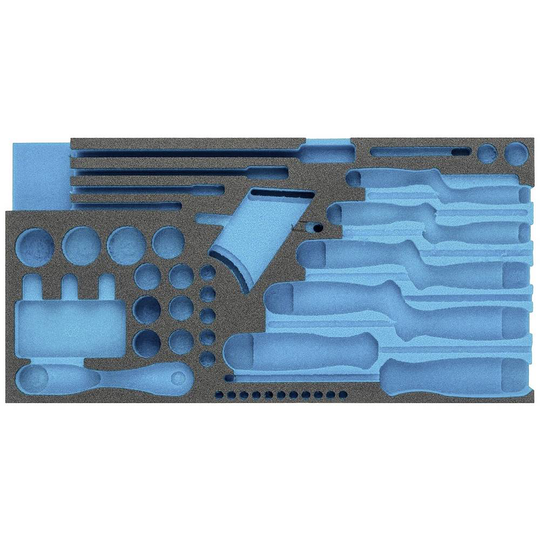 Hazet 163-356L 163-356L Skumgummiinlägg (L x B) 342 mm x 172 mm