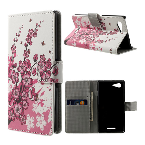 Moberg (Plommonblomster) Sony Xperia E3 Fodral