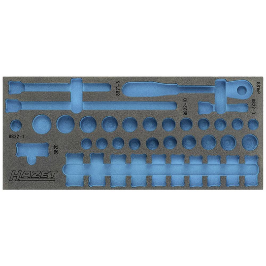 Hazet 163-379L 163-379L Skumgummiinlägg (L x B) 172 mm x 392 mm