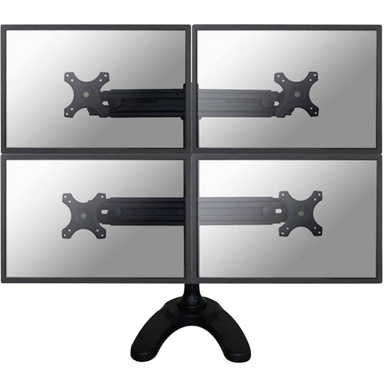 Neomounts by Newstar FPMA-D700DD4 4x Monitorfot 48,3 cm (19) - 76,2 cm (30) Justerbar i höjd, Tiltbar, Svängbar, Roterbar