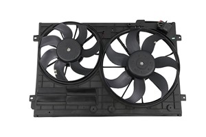 Fläkt, kylare, AUDI,SEAT,SKODA,VW, 1K0121207BB+, 1TD959455+, 1TD959455A+