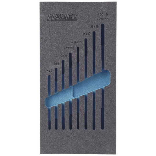 Hazet 163-95L 163-95L Skumgummiinlägg (L x B) 342 mm x 172 mm