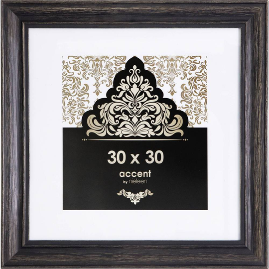 Nielsen Design 3233103 Växelram akryl Pappersformat: 30 x 30 cm Svart