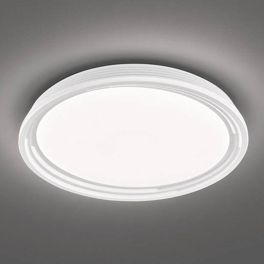 LED-taklampa Dua, dimbar, Ø 52 cm