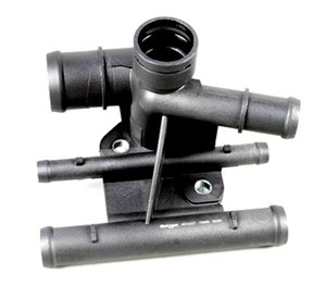 Rördel, motorkylning, på växellådssidan, Cylindriskt huvud, AUDI,SEAT,SKODA,VW, 06F 121 132 D, 06F 121 132 F, 06F 121 132 G, 06F 121 132