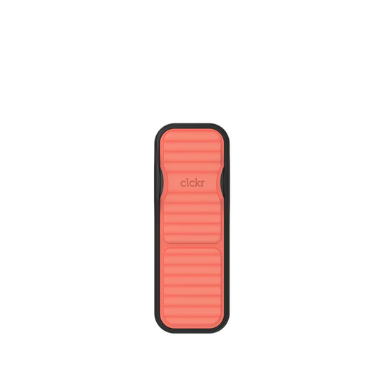 CLCKR Universellt grepp och stativ Pebbled Lines Size S Coral