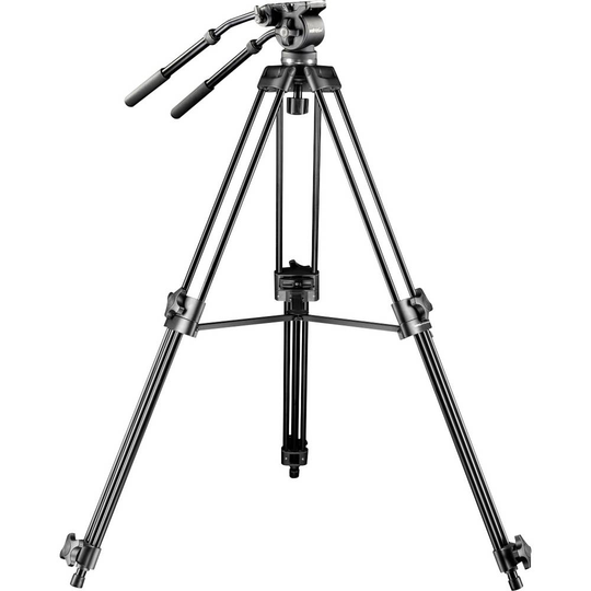 Walimex Pro EI-717 Trebensstativ 1/4 , 3/8 Arbetshöjd=64 - 133 cm Svart inkl. väska