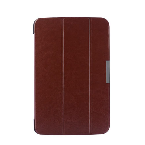 Garff LG G Pad 10.1 Läder Tri-Fold Fodral - Brun