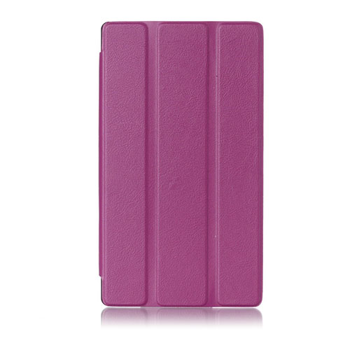 Garff Lenovo Tab 2 A7-10 Smart Läderfodral med Stativ - Lila