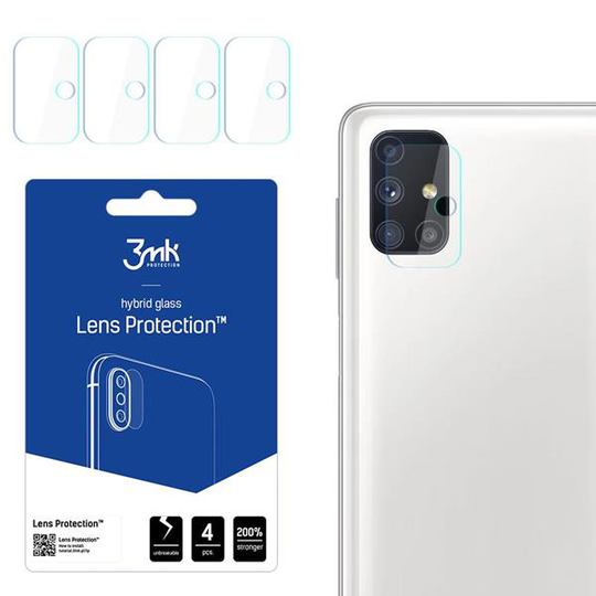 3mk Hybrid Glass Linsskydd Galaxy M51