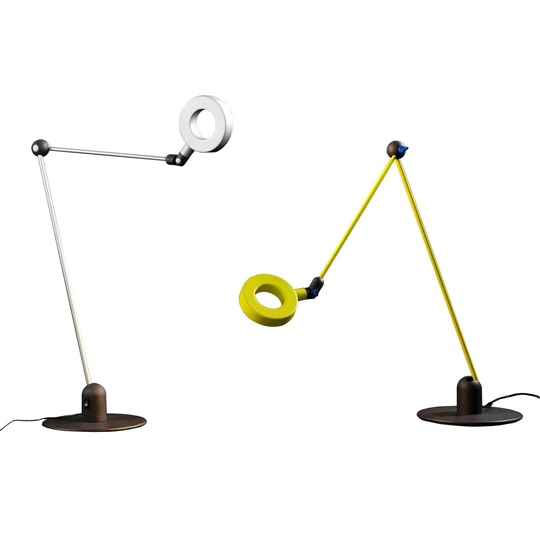 Martinelli Luce L'amica LED-bordslampa, grå