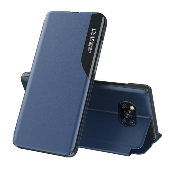 Fodral med Kickstand Xiaomi Poco X3 / X3 Pro / X3 NFC - Blå