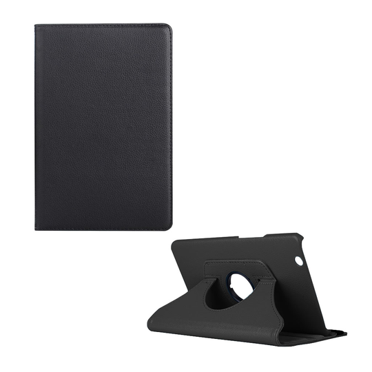 Huawei MediaPad M3 8.4 litchi läderfodral - Svart