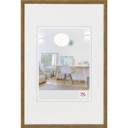 walther+ design KV130X Växelram akryl Pappersformat: 21 x 29.7 cm Grå