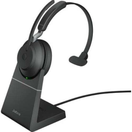 Jabra Evolve2 65 Mono Stativ Bluetooth Trådlös Hörlurar- Svart