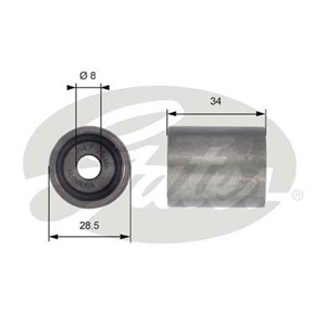 Styrrulle, kamrem, AUDI,FORD,SEAT,SKODA,VW, 03L 109 244 C, 03L109244C, 045109244A, 1100585, XM216K297AA