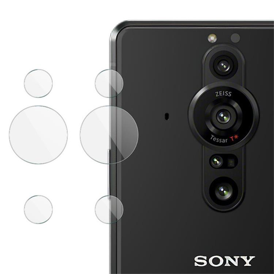 IMAK 2 Sets HD Kamera linsskydd Härdat glas Xperia Pro-I
