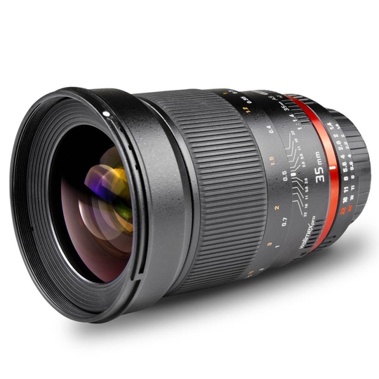 Walimex Pro 35/1,4 DSLR Vidvinkelobjektiv f/1 - 1.4 35 - 52.5 mm