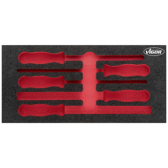 Vigor V5072-L V5072-L Skumgummiinlägg (L x B) 393 mm x 188 mm