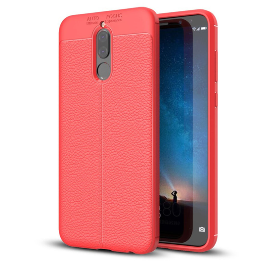 Huawei Mate 10 Lite Skal med kameralins skydd - Röd