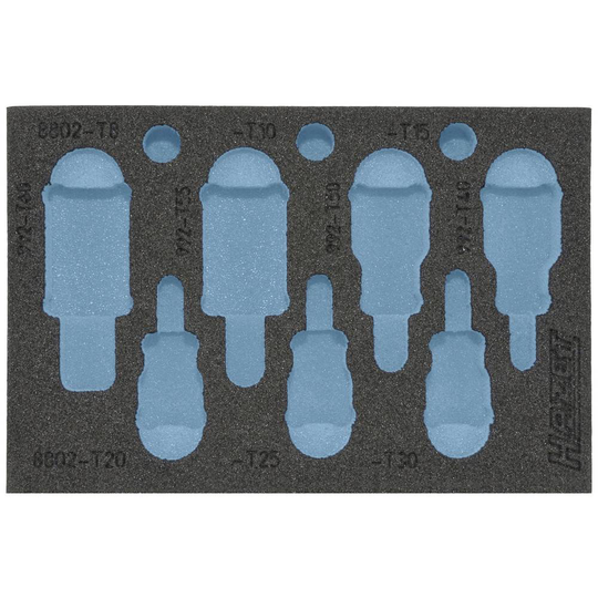 Hazet 163-218L 163-218L Skumgummiinlägg (L x B) 172 mm x 114 mm