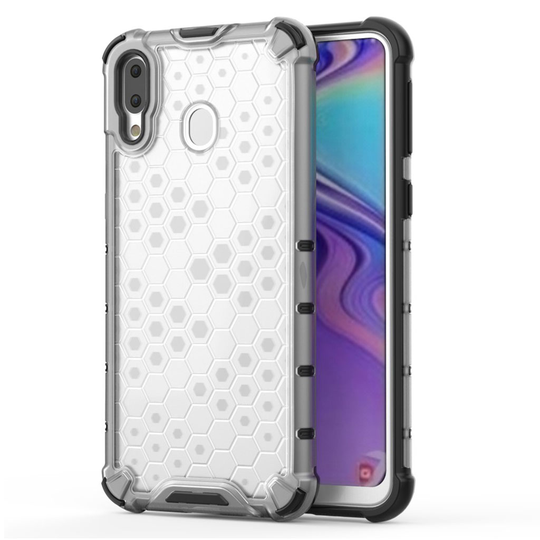 Bofink Honeycomb Samsung Galaxy M20 skal - Vit