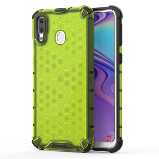 Bofink Honeycomb Samsung Galaxy M20 skal - Grön