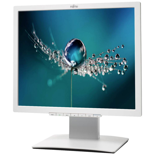 Fujitsu B19-7 LED LED-skärm 48.3 cm (19 tum) EEK D (A - G) 1280 x 1024 pixel SXGA 8 ms DVI, VGA, Audio Line In IPS LED