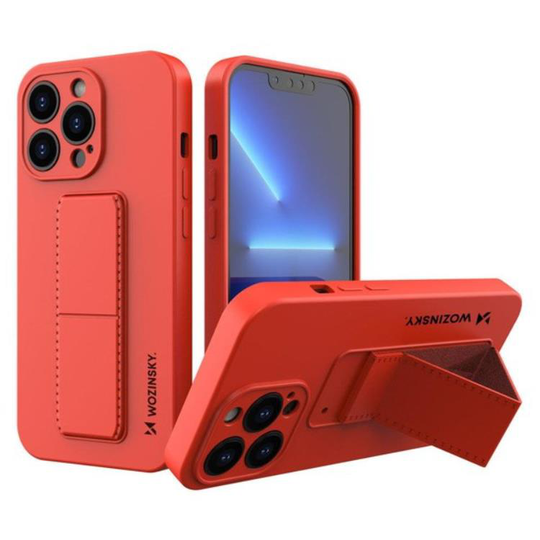 Wozinsky Kickstand Skal iPhone 13 Pro - Röd