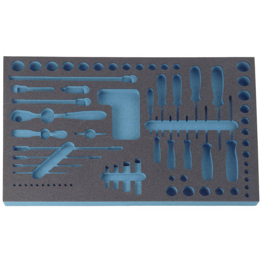 Hazet 163-53L 163-53L Skumgummiinlägg (L x B) 519 mm x 342 mm