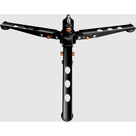 Walimex Pro 21963 Trebensstativ Arbetshöjd=140 mm Svart, Orange