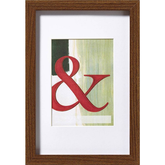 walther+ design EA030N Växelram akryl Pappersformat: 20 x 30 cm Brun