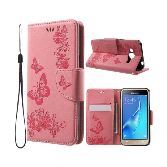 Moberg Samsung Galaxy J3 (2016) Fodral - Rosa