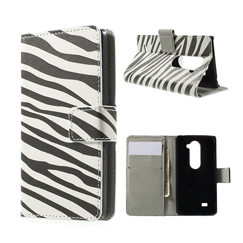 Moberg LG Leon Fodral med Plånbok - Zebra