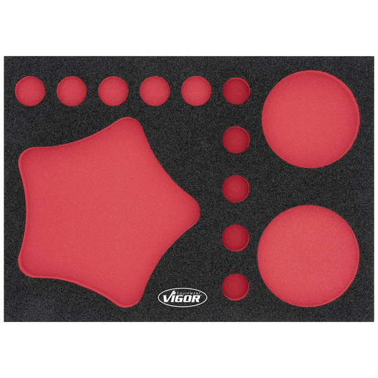 Vigor V7270-L V7270-L Skumgummiinlägg (L x B) 393 mm x 282 mm