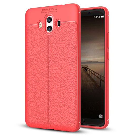 Huawei Mate 10 Stilrent enfärgat skal - Röd