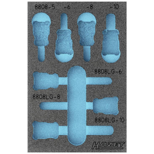 Hazet 163-460L 163-460L Skumgummiinlägg (L x B) 172 mm x 114 mm