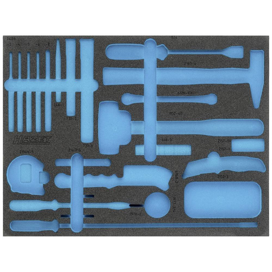 Hazet 163-372L 163-372L Skumgummiinlägg (L x B) 519 mm x 392 mm