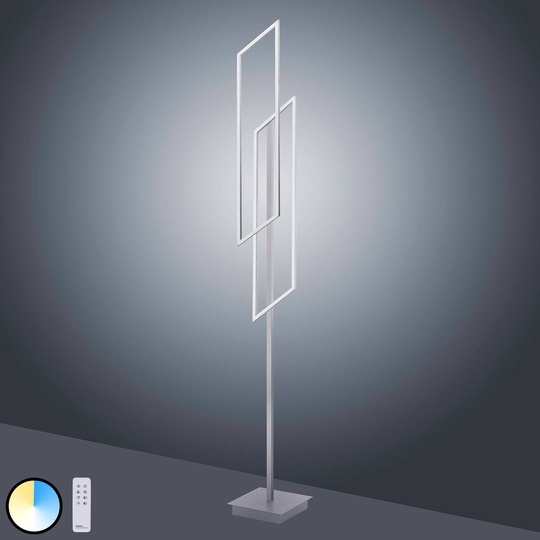 Paul Neuhaus Inigo LED-golvlampa CCT, 2 lampor