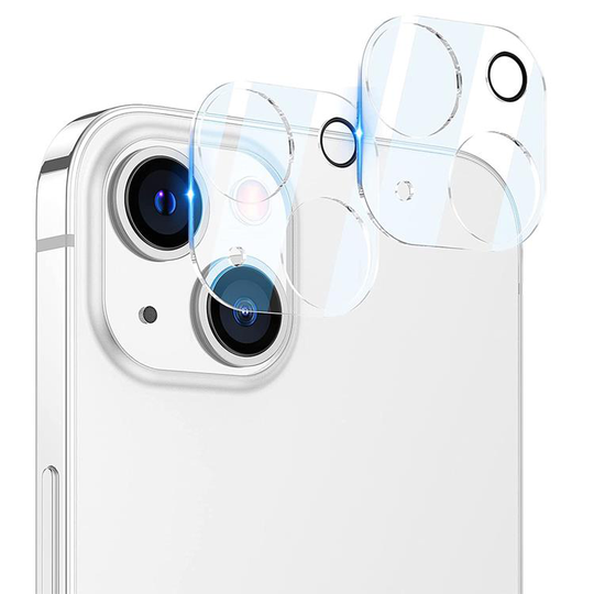 [2-Pack] Linsskydd Härdat Glas iPhone 13