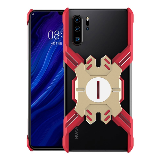 Heroes Huawei P30 Pro X-Formad ram - Guld / Röd