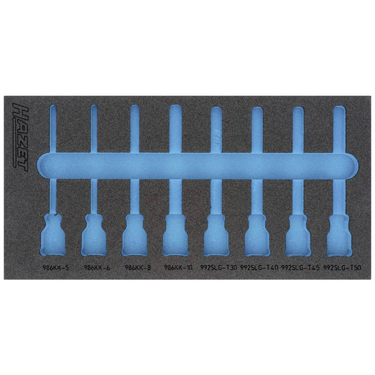 Hazet 163-468L 163-468L Skumgummiinlägg (L x B) 342 mm x 172 mm
