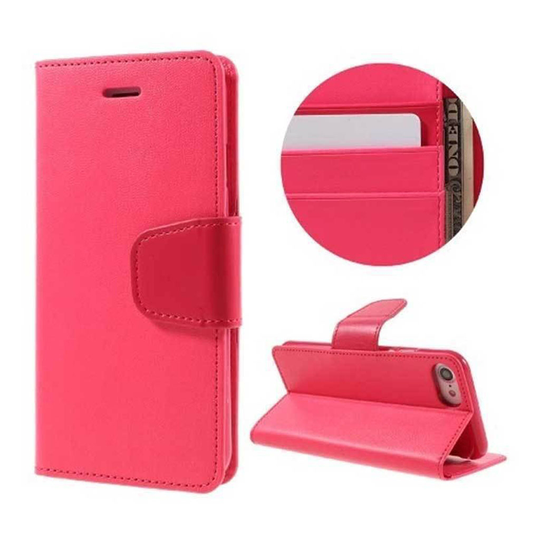 Samsung Galaxy J3 Pro Case with Card Holder (Pink)